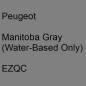 Preview: Peugeot, Manitoba Gray (Water-Based Only), EZQC.